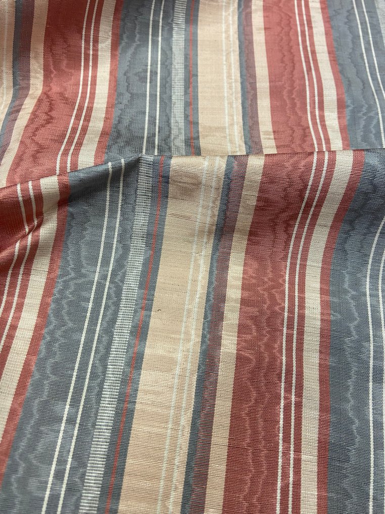 尊贵的缎纹摩尔纹混合丝绸织物 - 纺织品  - 500 cm - 150 cm #1.0