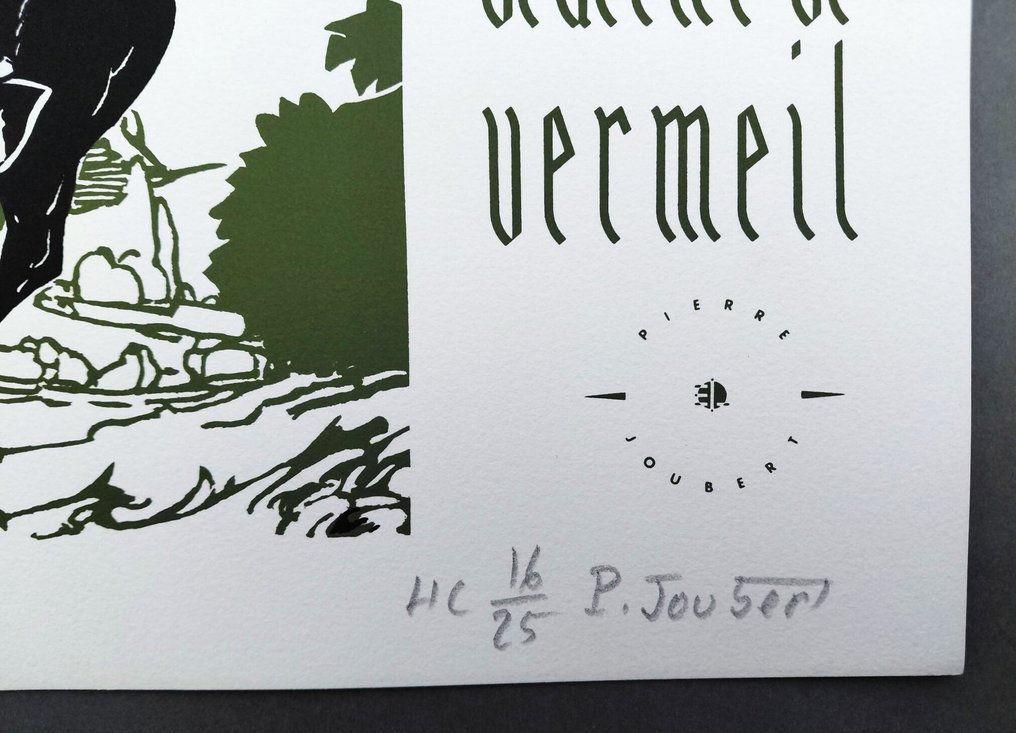 Joubert, Pierre - 1 sérigraphi - Le Bracelet de Vermeil - 1988 #1.0