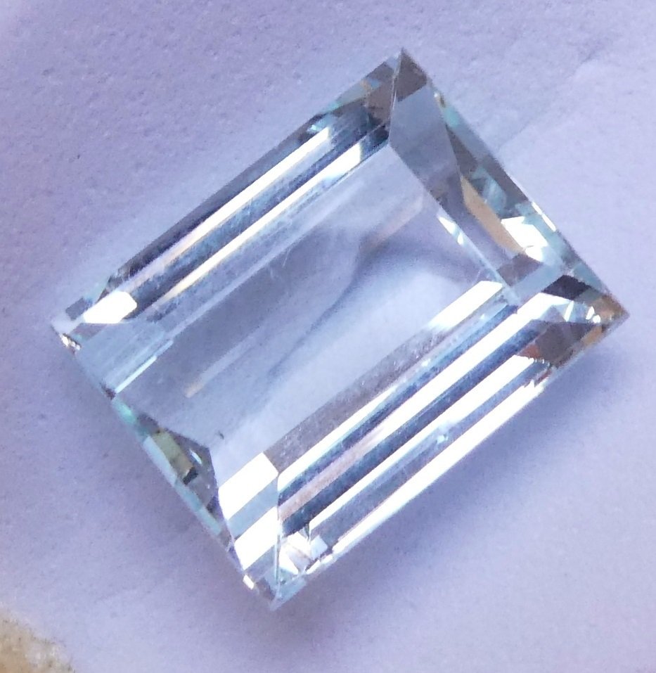 Akvamarin - 6.38 ct - Instituto Gemólogico Español (IGE) #1.0