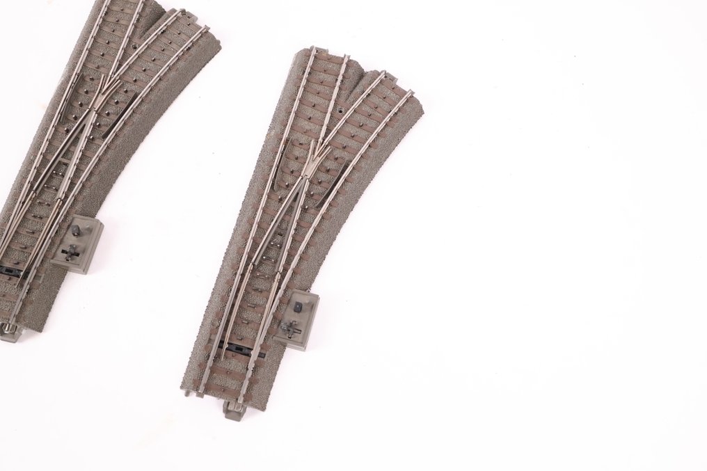 Märklin H0 - 24612/74490/74460 - Γραμμές τρένου μοντελισμού (2) - Δύο ψηφιακές C-Rails αντιστραφείς #3.2