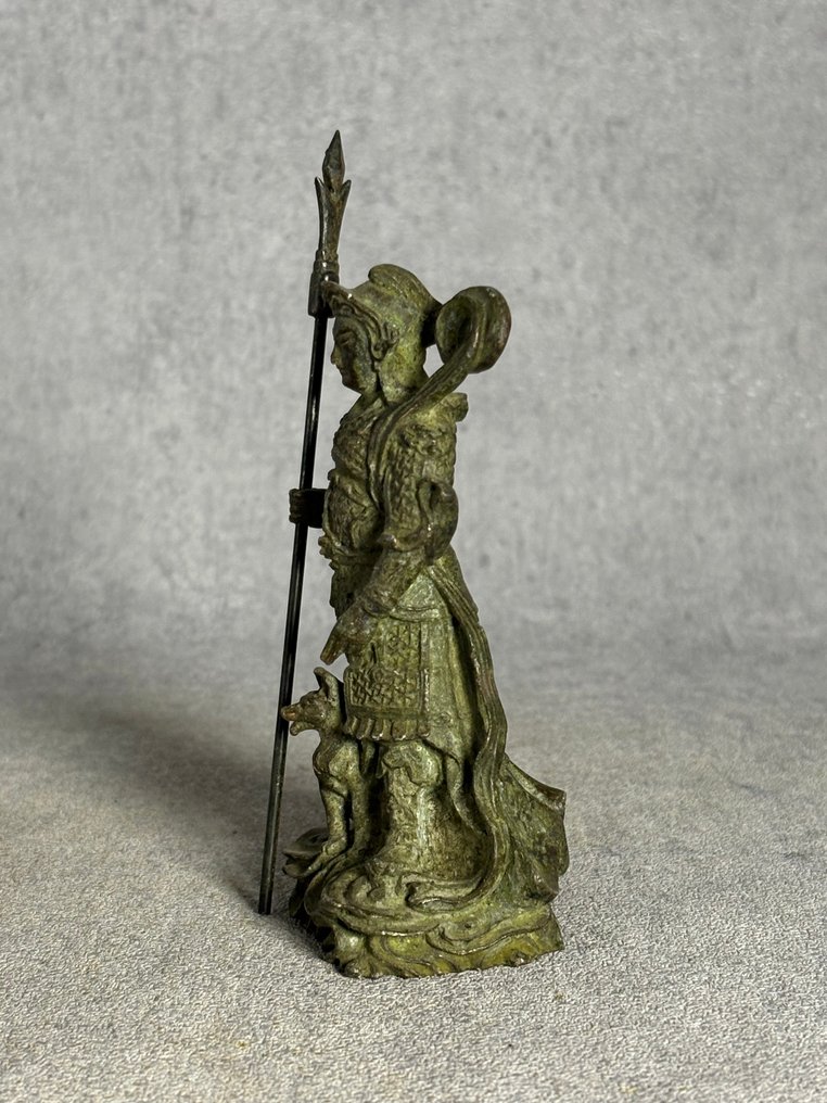 Guan Yu, medicamento Buda e Amitabha Buda - Bronze - China - Final do século XX #2.1