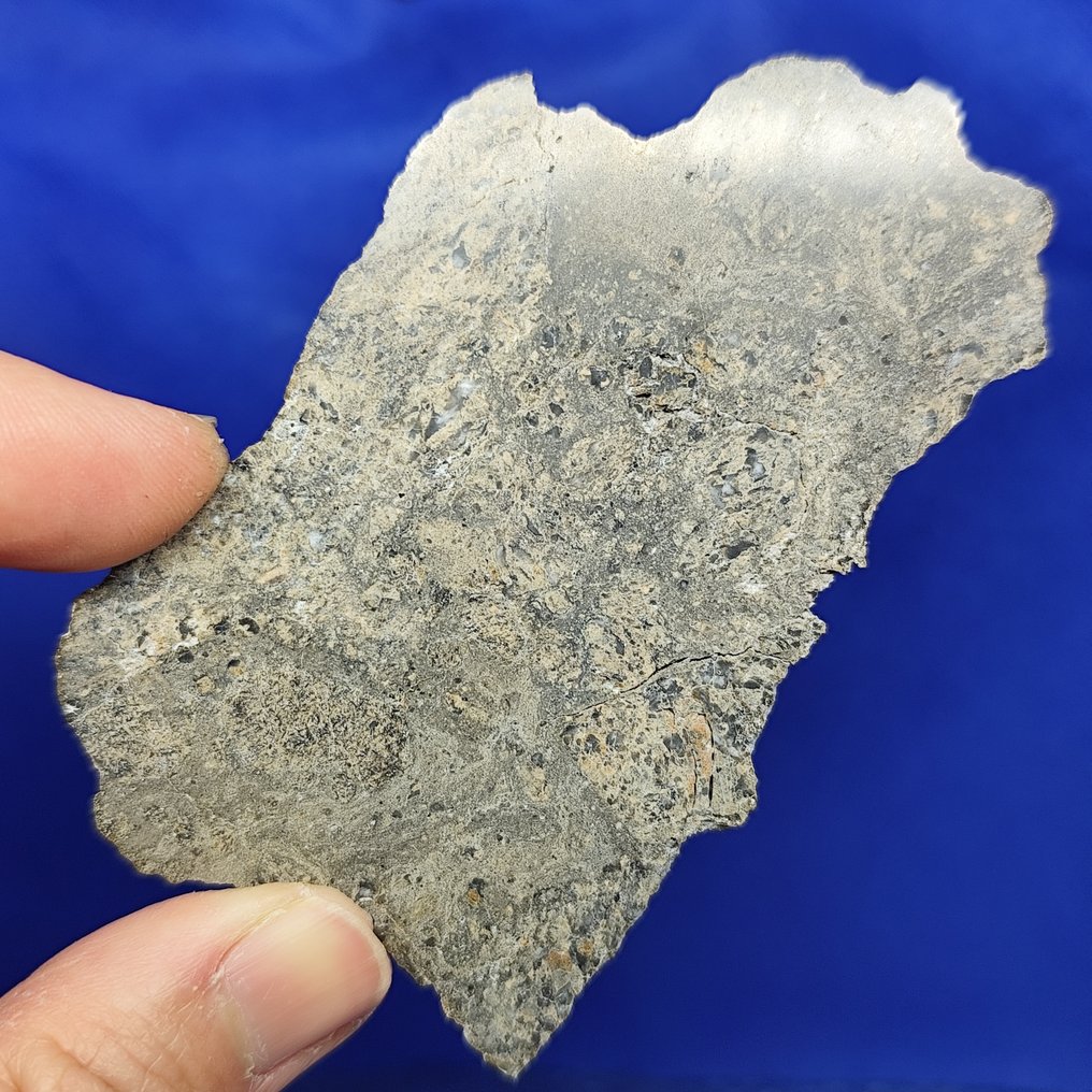 EUCRITE METEORITE-skive. NY UTEN reservepris!!! - 34.6 g #4.3