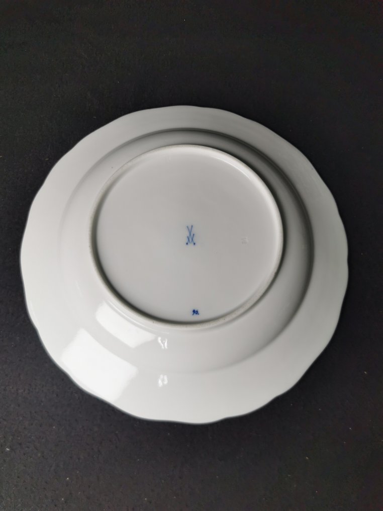 Meissen - Cipolla Blu - 6 Piatti D. 25cm - 1.Wahl - Σερβίτσιο δείπνου (6) - Πορσελάνη #4.3