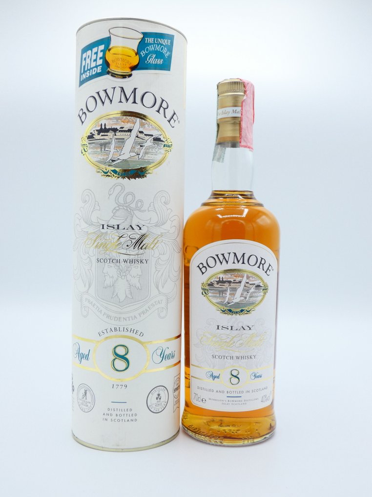 Bowmore 8 years old - b. late 1990s early 2000s - 70cl - 2 bottles #1.0