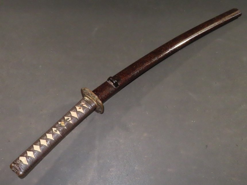 武士刀 - Shobudukuri Wakizashi w/Koshirae : A6-279 - 日本 - Edo Period (1600-1868) #2.1