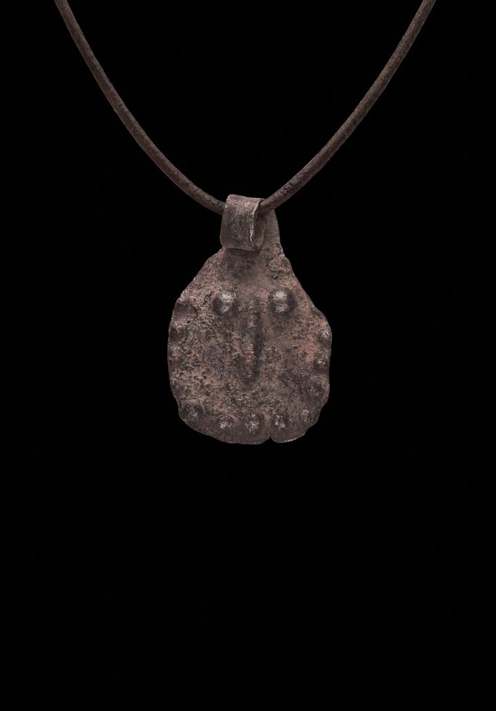 古羅馬共和國 非常罕见且美丽的阳具护符（Fascinum），保护佩戴者免受恶眼（邪恶）的侵害。  (沒有保留價) #1.0