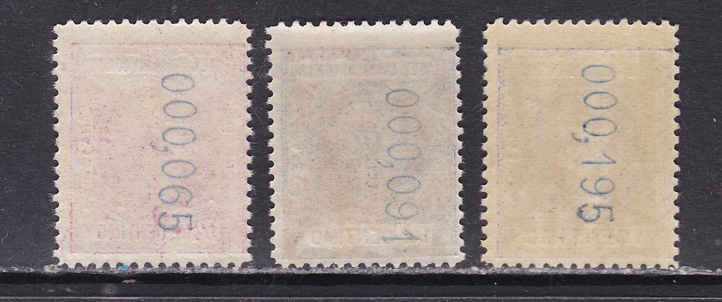 埃罗贝岛、安诺本和科里斯科岛 1903/1907 - 阿方索十三世 - 短系列套装 - 印量极少（2000/2500枚） - MNH #4.3