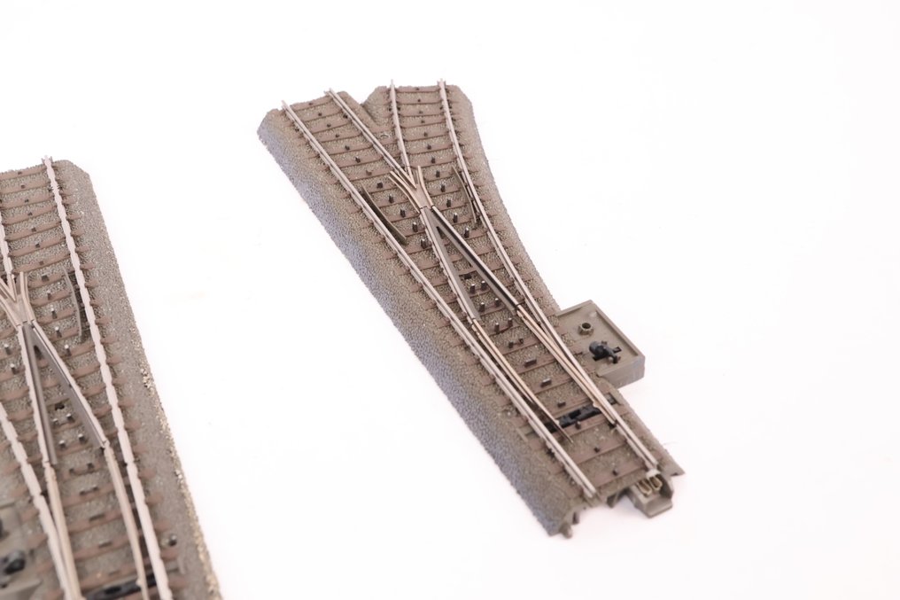 Märklin H0 - 24611/24612/74490/74460 - 模型火車軌道 (2) - 两个数字C轨道道岔 #3.2
