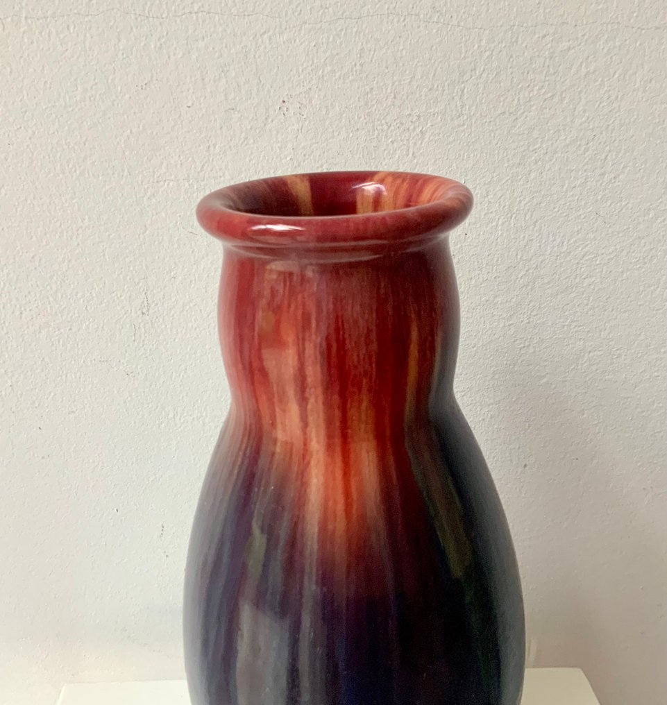 Michael Andersen & Söhne - Βάζο  - Κεραμικό - Βάζο Art Deco Laufglasur. #2.1