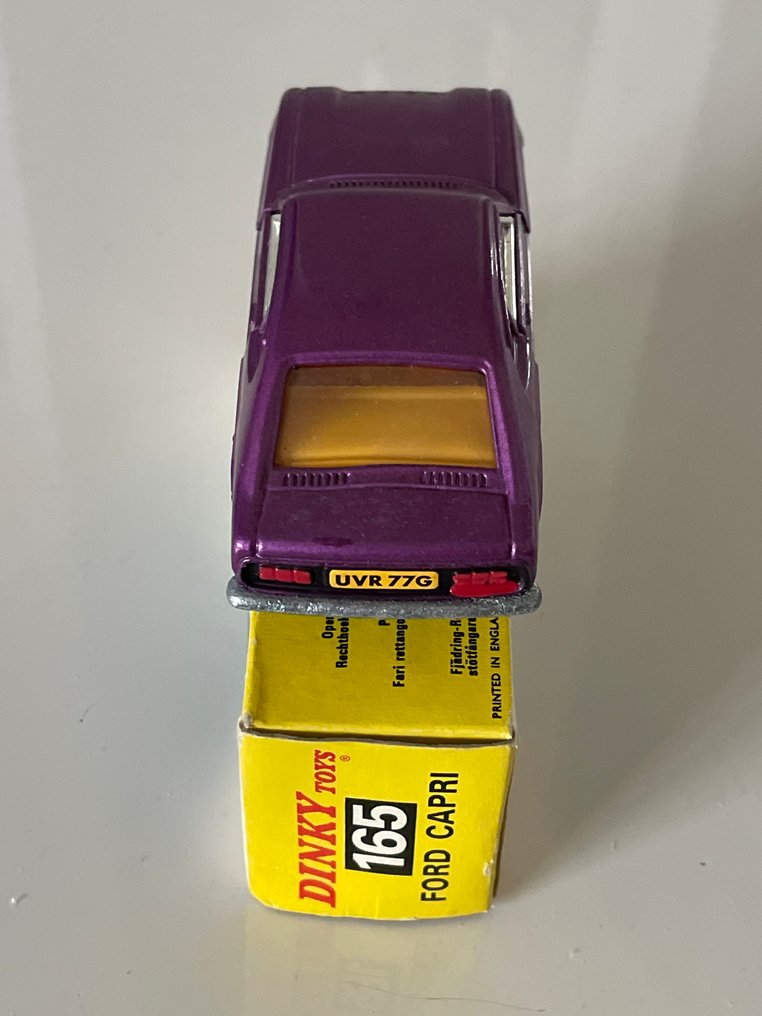 Dinky Toys 1:43 - Αυτοκίνητο μοντελισμού - 165- Ford Capri - boxed speedwheels - Κατασκευασμένο στην Αγγλία. #2.1