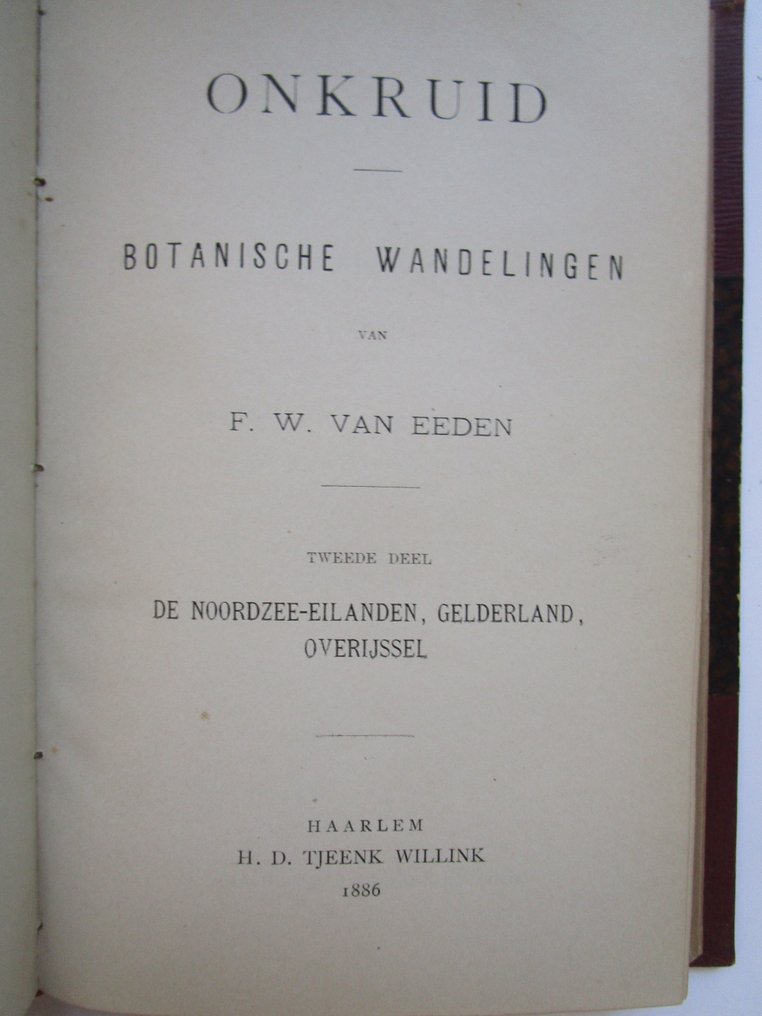 F. W. van Eeden - Onkruid - 1886 #1.0