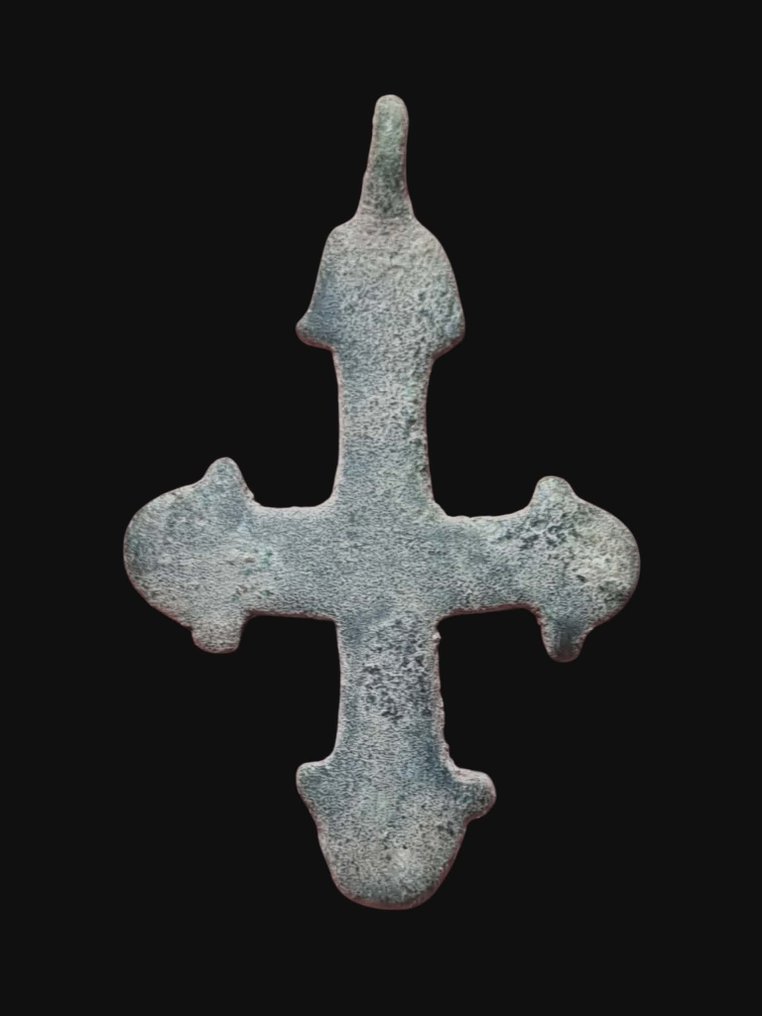 Μεσαιωνική, εποχή σταυροφόρων Μπρούντζος, Οι 5 κορυφαίοι τραυματισμοί του Χριστού στον Σταυρό. Κρεμαστό κόσμημα (χωρίς τιμή ασφαλείας) #3.2