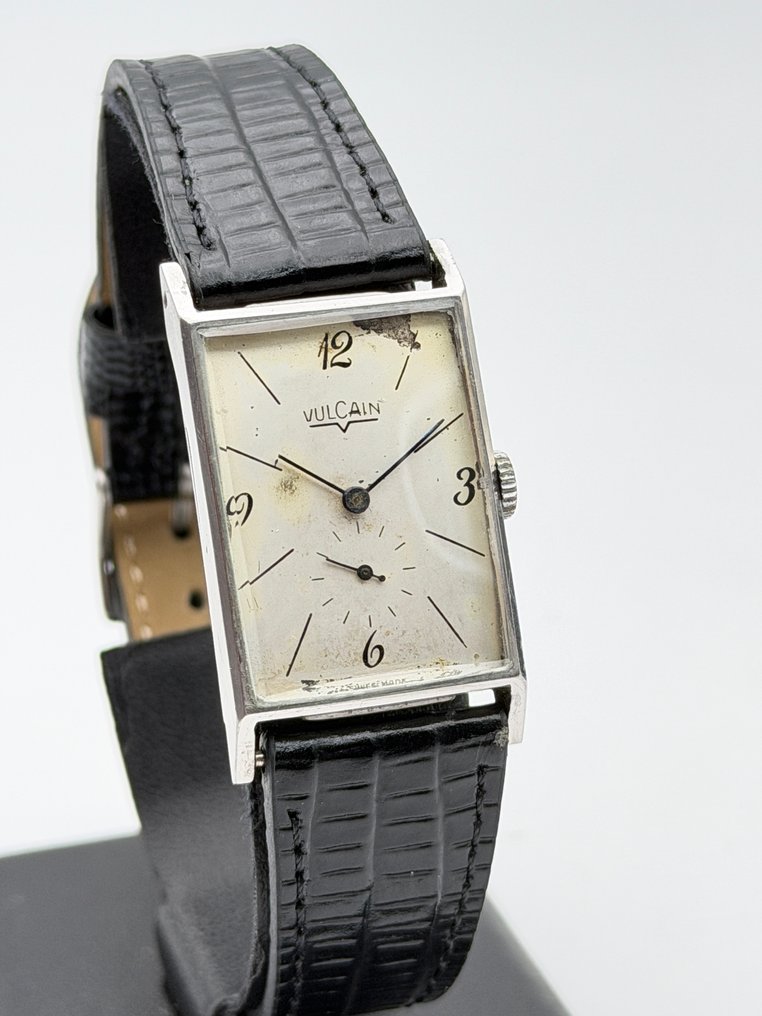 Vulcain - art decó swiss made rectangular - 没有保留价 - 中性 - 1970-1979  #1.0
