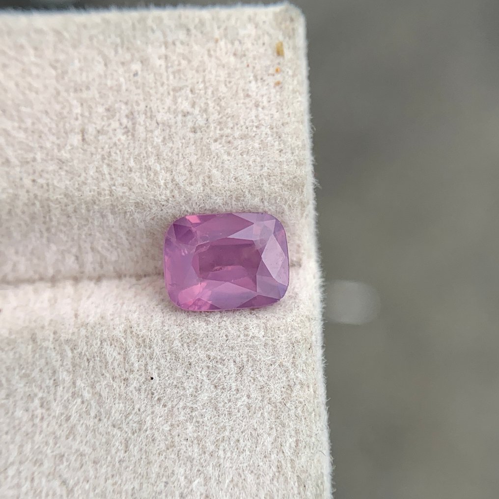 没有保留价 - 1 pcs  粉色, 紫色 尖晶石  - 1.22 ct - 国际有色宝石协会（ICA GemLab） #4.3