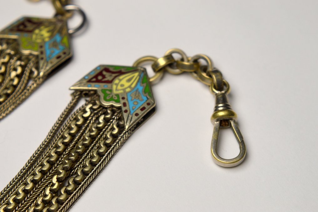 Argint - Lanț - Fob pentru ceas de buzunar - email #3.2