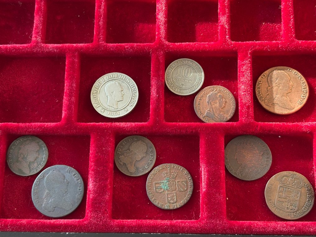 Holanda austríaca. Liard 1700-1789  (Sem preço de reserva) #1.0