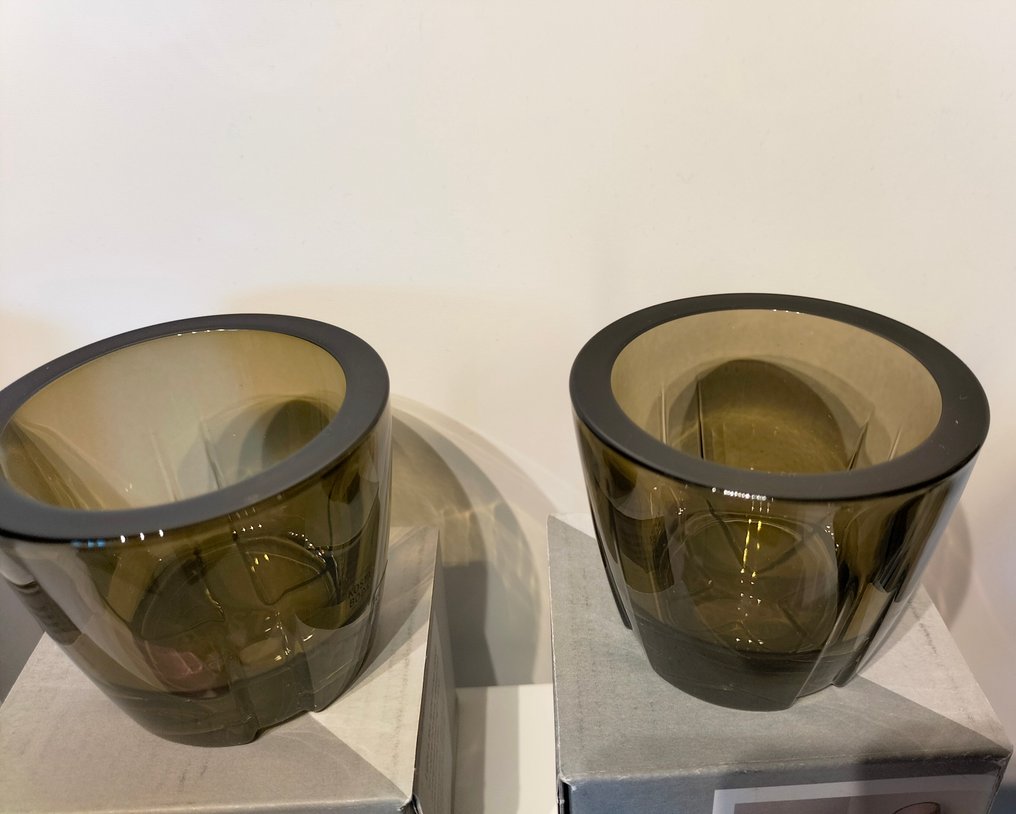 Kosta Boda - Anna Ehrner - Ljusstake (5) - Kristall #3.2