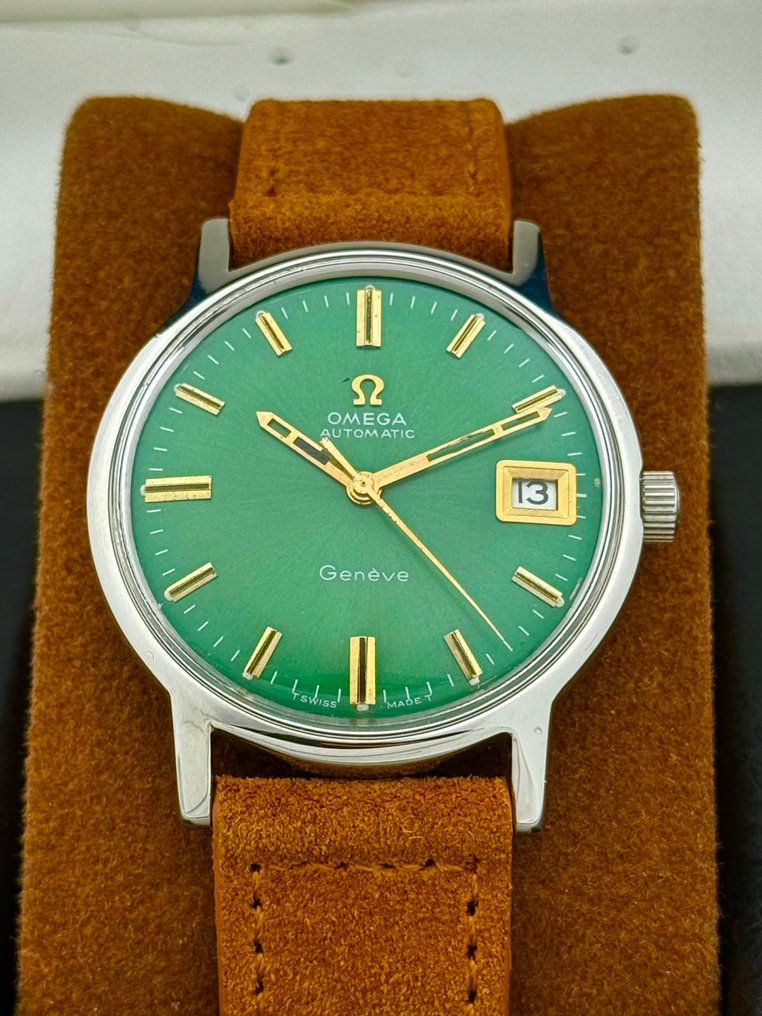 Omega - Automatic Geneve Cal.565 Green Dial - 166.070 - Άνδρες - 1968 #1.0
