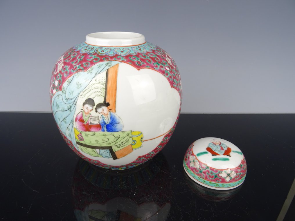 Krukke - Porselen - ca. 1920 #4.3