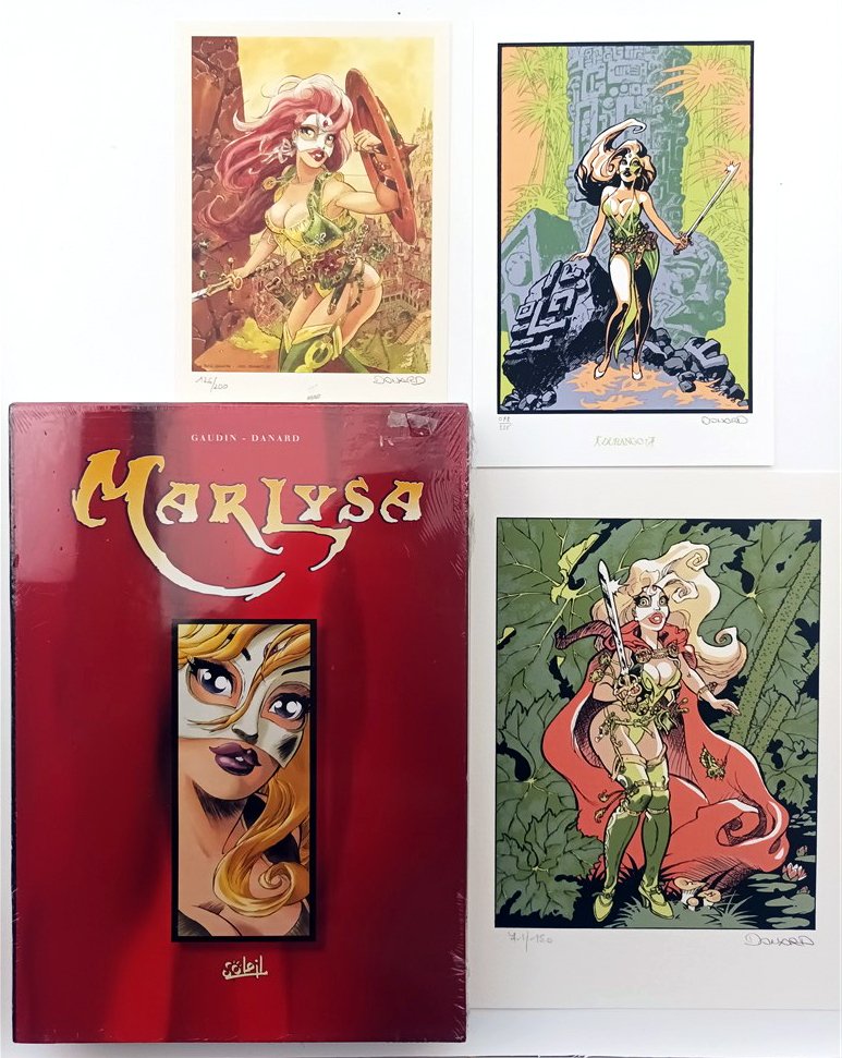 Marlysa T1 à T3 + 3x ex-libris - 3x C + coffret - EO/Ré - 3 Albume - 2000 #1.0