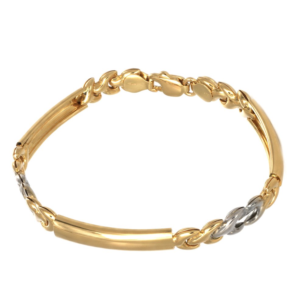 Bracelete - 18 K Ouro amarelo, Ouro branco #1.0