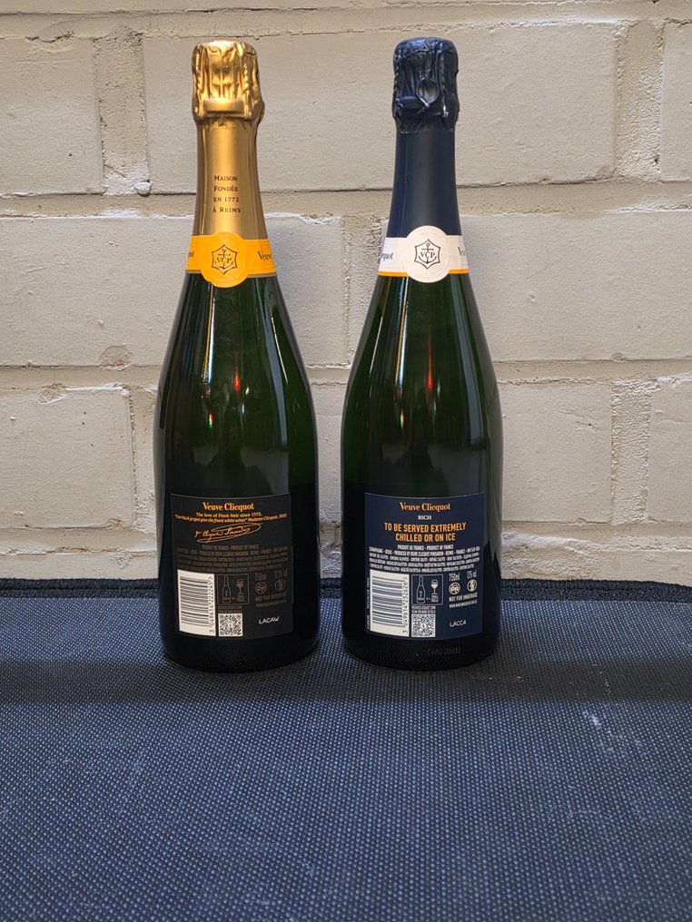 Veuve Clicquot - Reims Brut, Rich - 2 Sticle (0.75L) #2.1