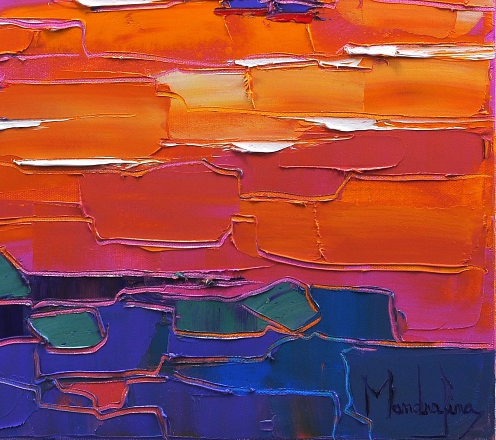 Caroline Mandrafina - Pfleger " Crépuscule en Bretagne " #4.3