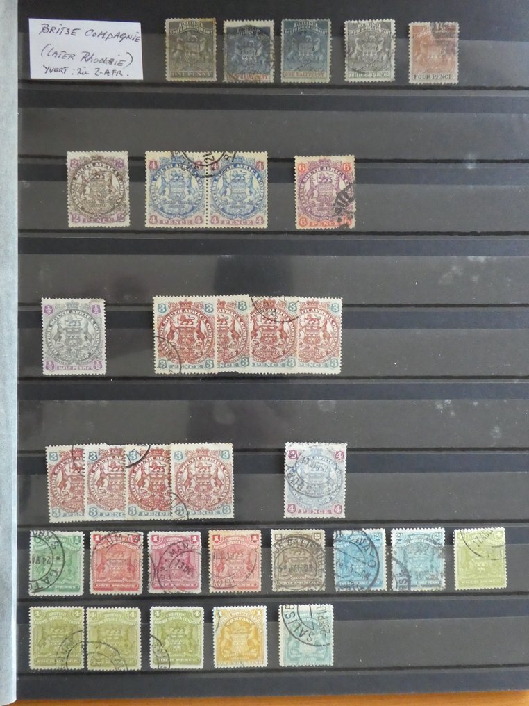 Transvaal & Britse Compagnie 1870/1900 - 关于散页专辑 #2.1