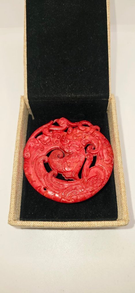 Amuleto Διπλός Δράκος της Τύχης και της Καλοτυχίας - Amuleto - Φυλακτό - Νεολιθικό Σαμανικό Ειδωλο #2.1