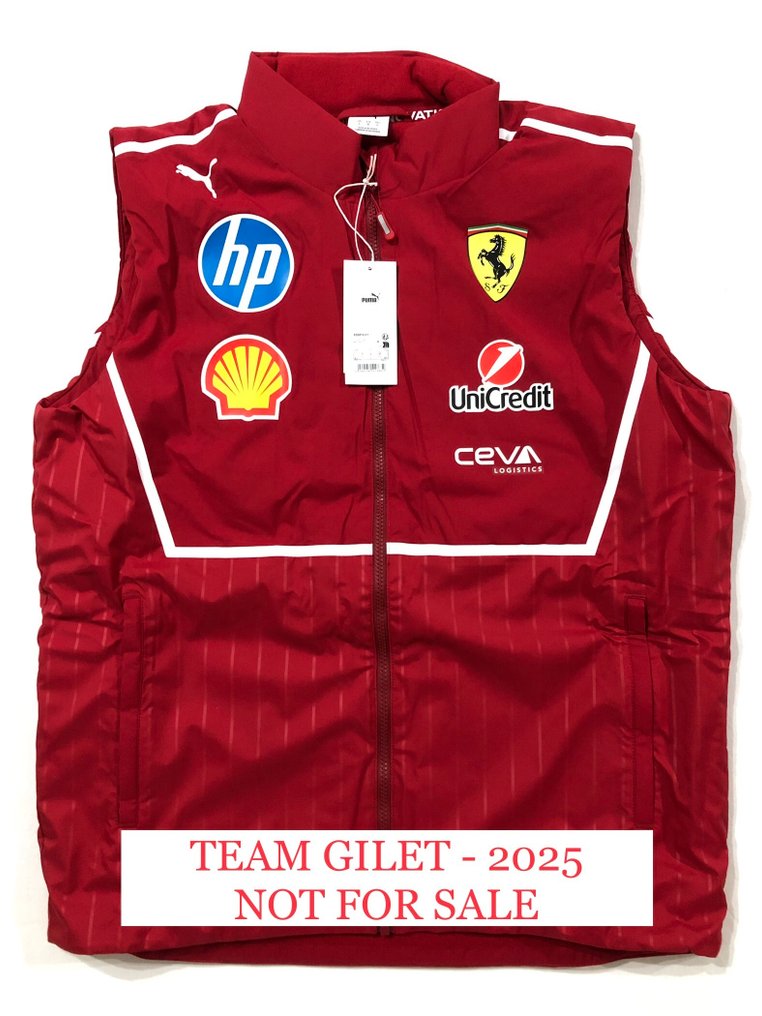 Ferrari - Formule 1 - Team Gillet - 2025 - Vêtements d'équipe #1.0