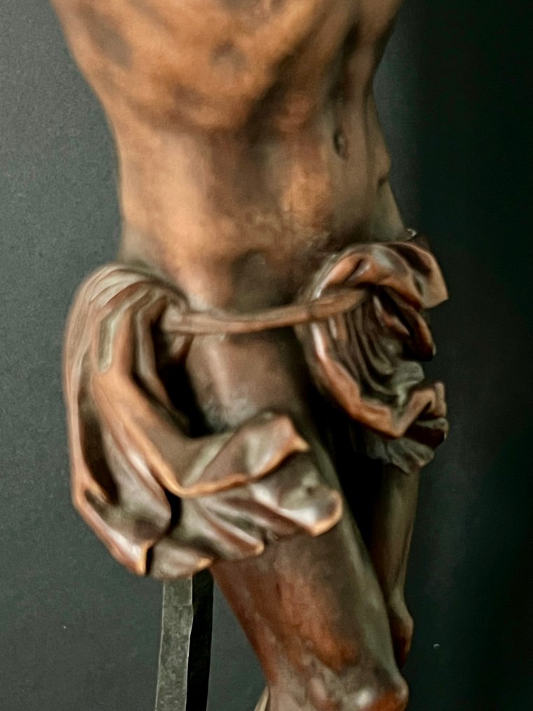  Εσταυρωμένος - Ξύλο - 1650-1700 - Corpus Christi - 45 εκ  #1.0