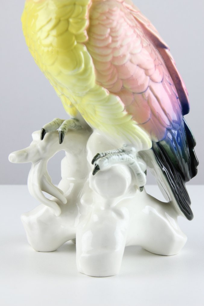 Karl Ens, Volkstedt - 小塑像 - Kaketoe - 瓷器 #2.1