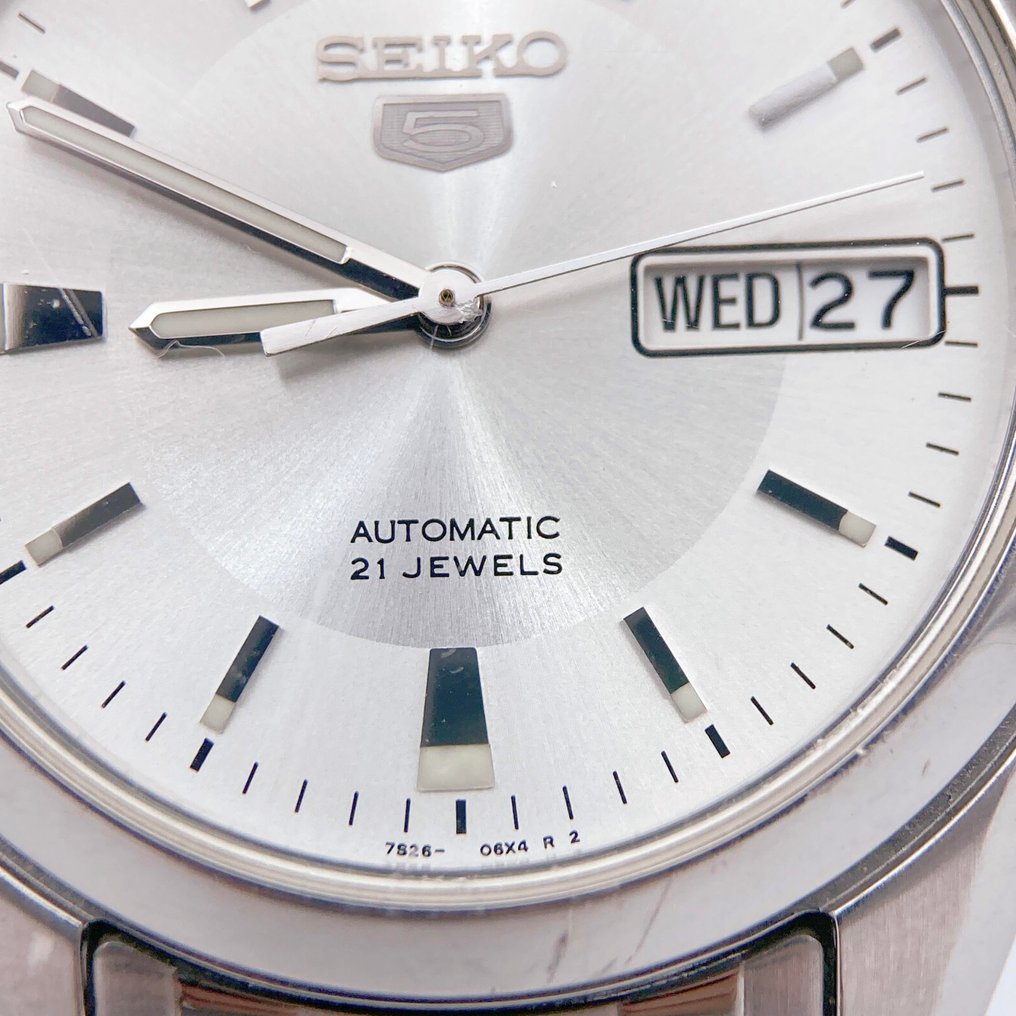 Seiko - Seiko 5 Automatic Day-Date - Ingen mindstepris - 7S26-01V0 - Mænd - 1990-1999 #3.2