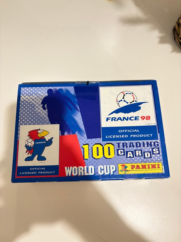 1998 Panini World Cup, France 98 Ronaldo Nazário Original packaging - 100 Box - Excellent (EX) #1.0