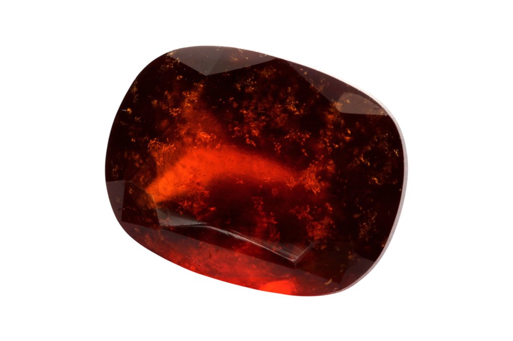 没有保留价 橙色, 棕色 红榴石  - 8.94 ct - 西班牙宝石学院（IGE） #2.1