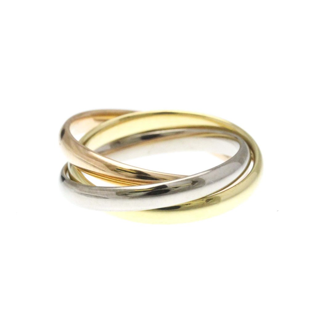 Cartier - 戒指 - 18 克拉 黃金, 白金, 粉色黄金 #1.0