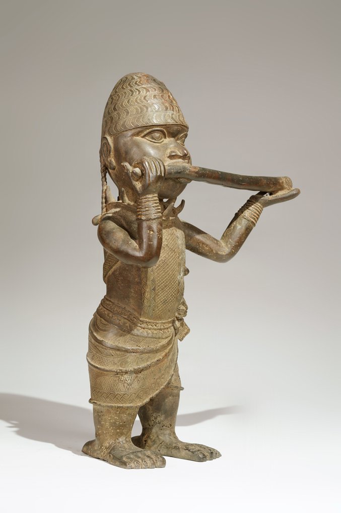 一个青铜雕塑 - Ikpakohẹn - 贝宁 - 尼日利亞 #4.3