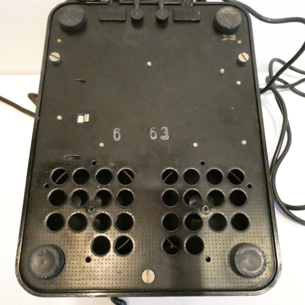 Heemaf - Gerard Kiljan - Analóg telefon - meghallgató - Bakelit - Heemaf PTT model 1955 #3.2