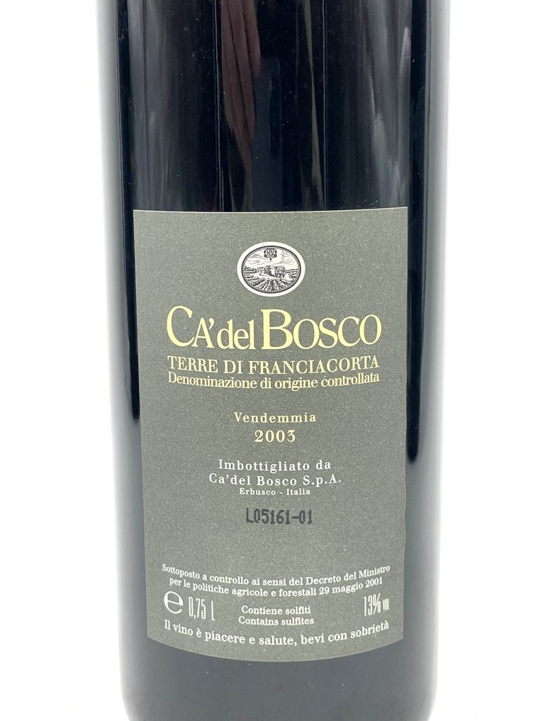 2003 Ca' del Bosco, Curtefranca - 伦巴第 DOCG - 3 Bottles (0.75L) #4.3