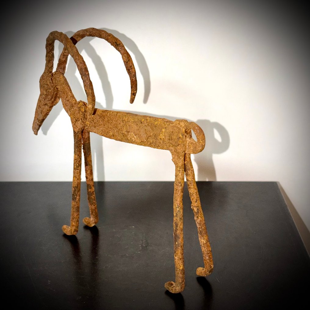 Antilope en fer noir - Γλυπτό - Μπουρκίνα Φάσο  (χωρίς τιμή ασφαλείας) #3.2