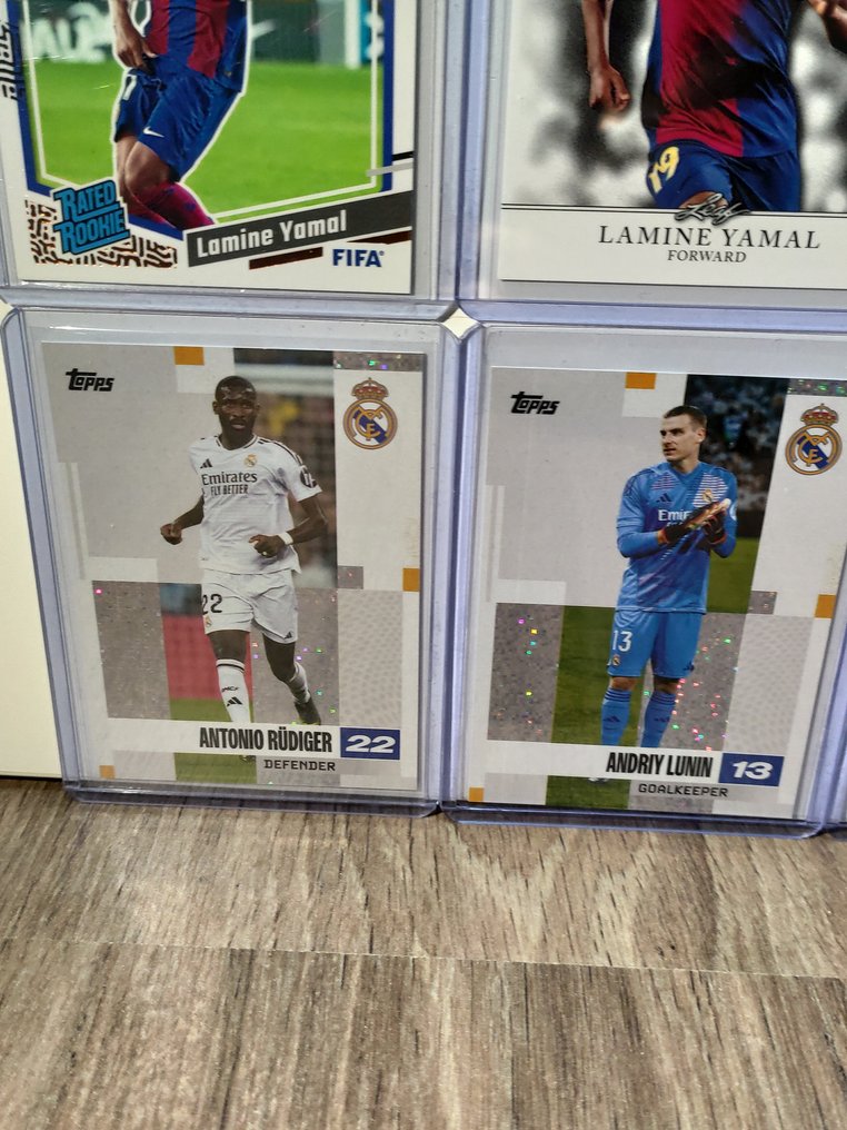 Topps / Leaf / UD Lamine Yamal & Madrid Team Set Foil - 12 Card - Excellent (EX) #3.2