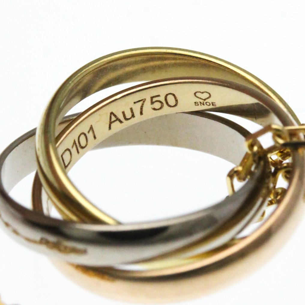 Cartier - 吊墜頸鏈 - 18 克拉 黃金, 白金, 粉色黄金 #4.3