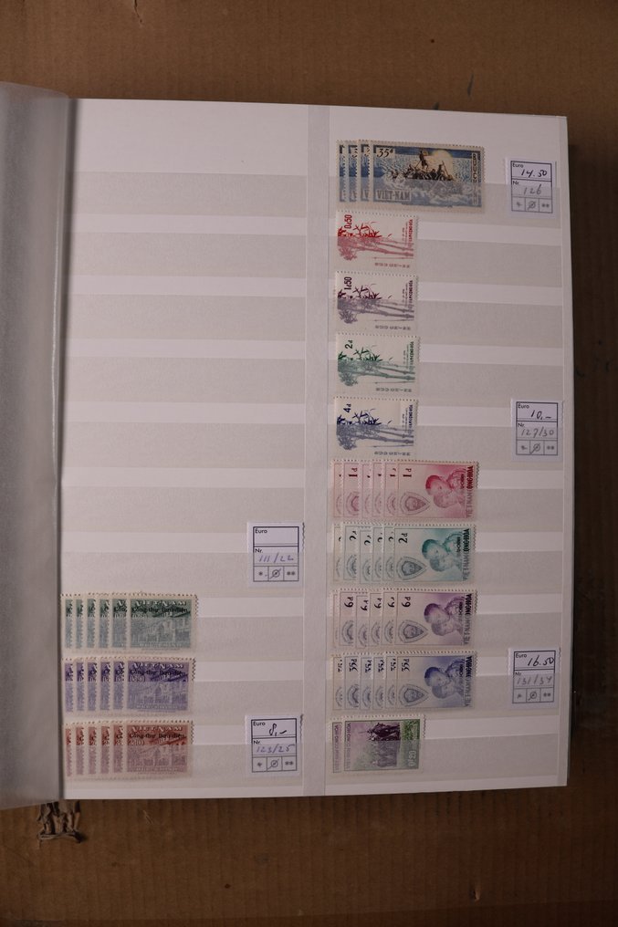 越南 1946/1975 - 奢华进口库存簿中的库存 #3.2