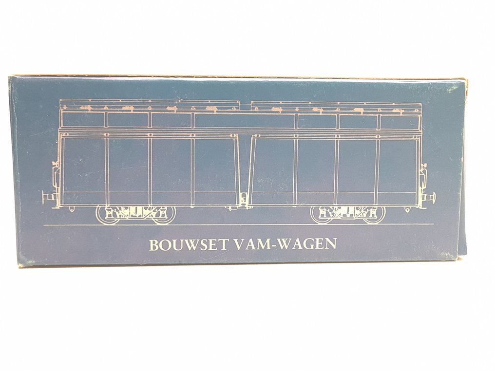 Philotrain, Euromodel H0 - 9001 - 模型貨運火車 (1) - VAM车辆灰色 - NS #1.0