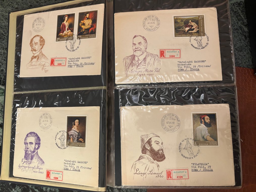 Ungarn 1966/1969 - FDC - Magyar Posta ‘66-‘69 #1.0