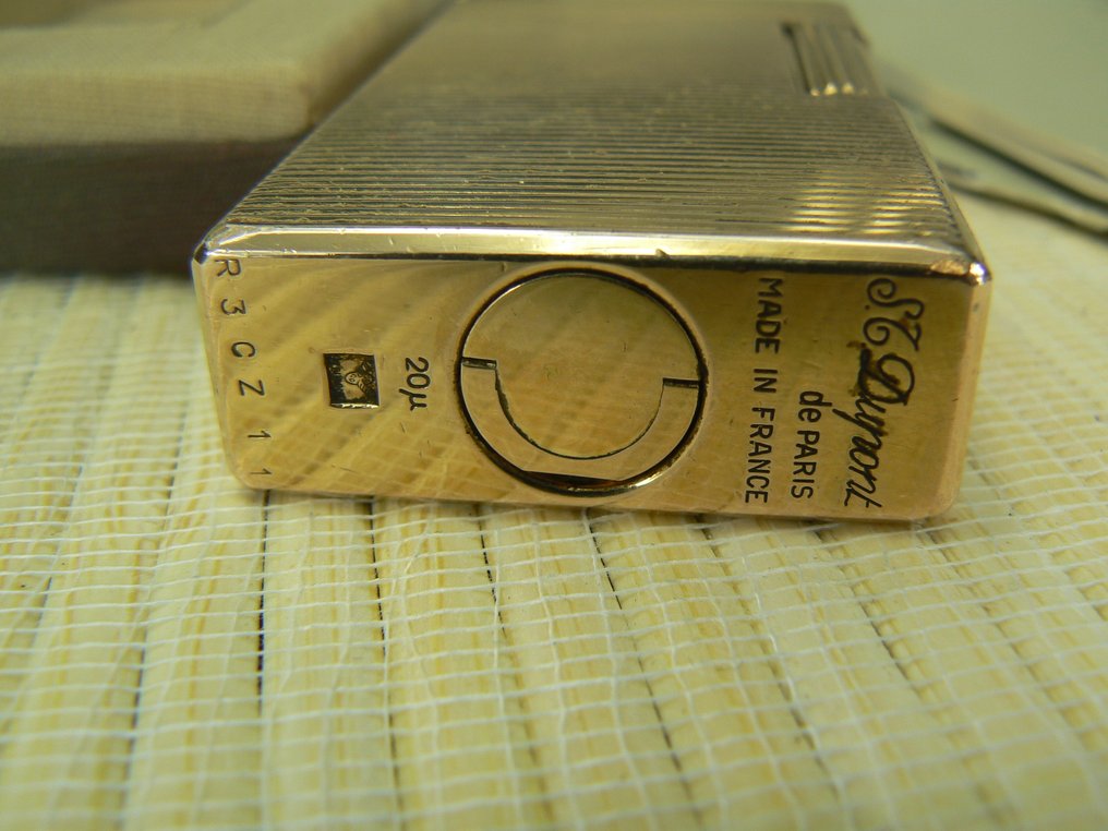 S.T. Dupont - Ligne 1 - 袖珍打火機 - 鍍金 #4.3