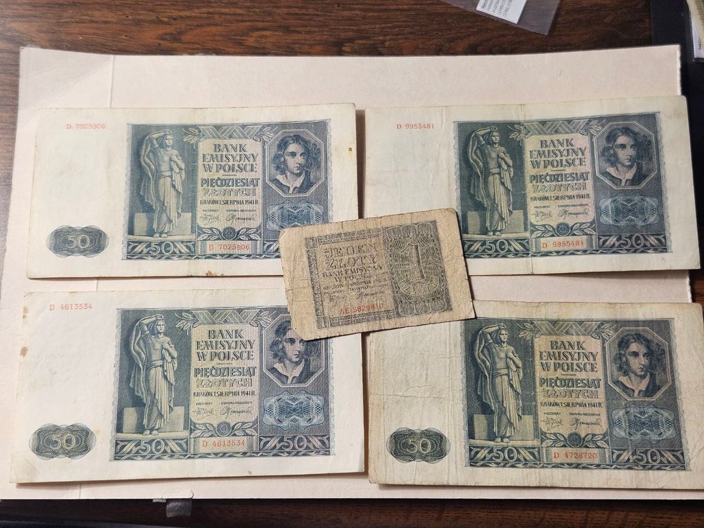 Πολωνία. - 10 Banknotes - 1932/1941  (χωρίς τιμή ασφαλείας) #1.0