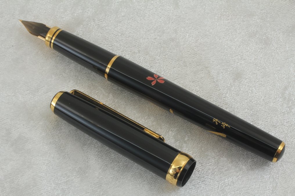 Platinum - Maki-e Phoenix "鳳凰" PTL-12000M – Traditional Japanese Lacquer Art - Στυλογράφος #3.2