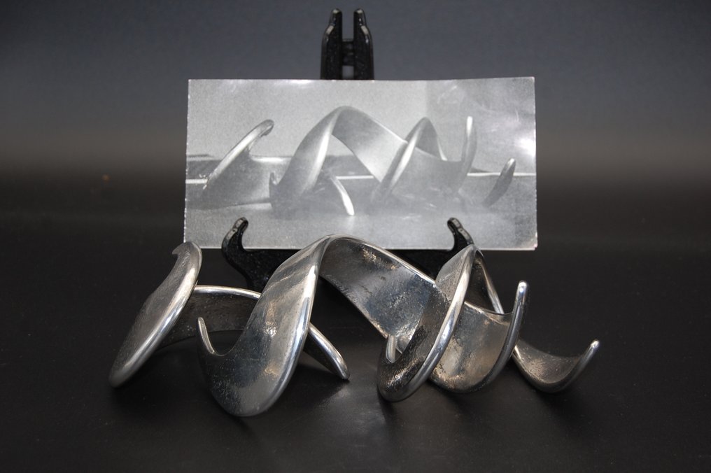 Konvolut 5 Elemente - Roberto Cordone (1941) - Skulptur, Movimenti Elicoidali III - 0 cm - Aluminium - 1988 #3.2
