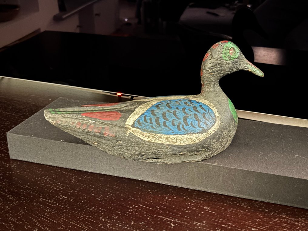 Δόλωμα πάπιας - Richiamo da caccia antico Anatra prima metà XX secolo - Ξύλο #4.3